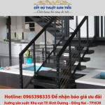 Mẫu cầu thang sắt - MCTS06